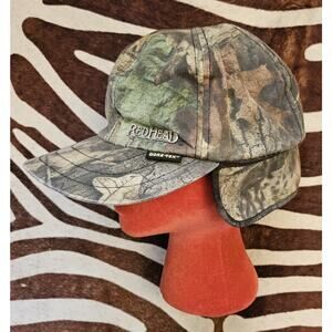 Redhead Gore Tex Thinsulate Camo Hat Neck Ear Flap Camouflage Hunting Fishing XL
